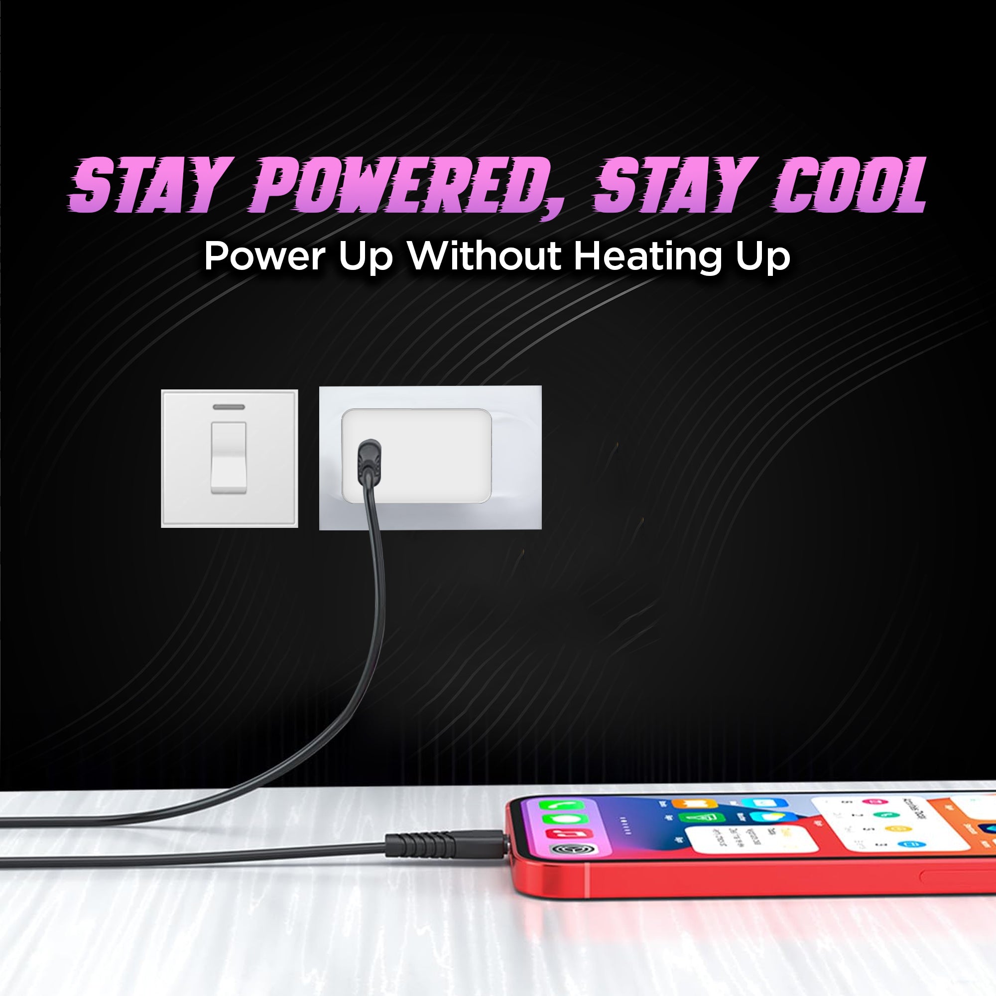 GIZMORE PA645 TYPE-C PD/PPS 3.0 45 Watt Power Adaptor Compatible With All Apple PD Devices, All Samsung ,Nothing, Mi/Xiaomi (ultra-fast ,Turbo Charging)