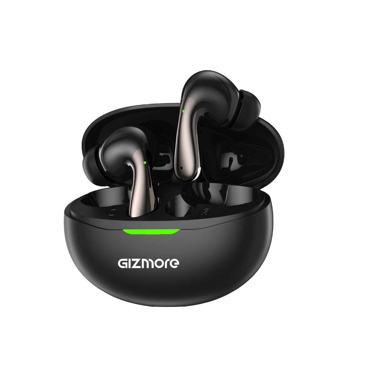 GIZMORE VibePod True Wireless Earbuds with 13mm Dynamic Driver, Up to 35 Hours Playtime, Comfortable Fit & Stylish Oval Design
