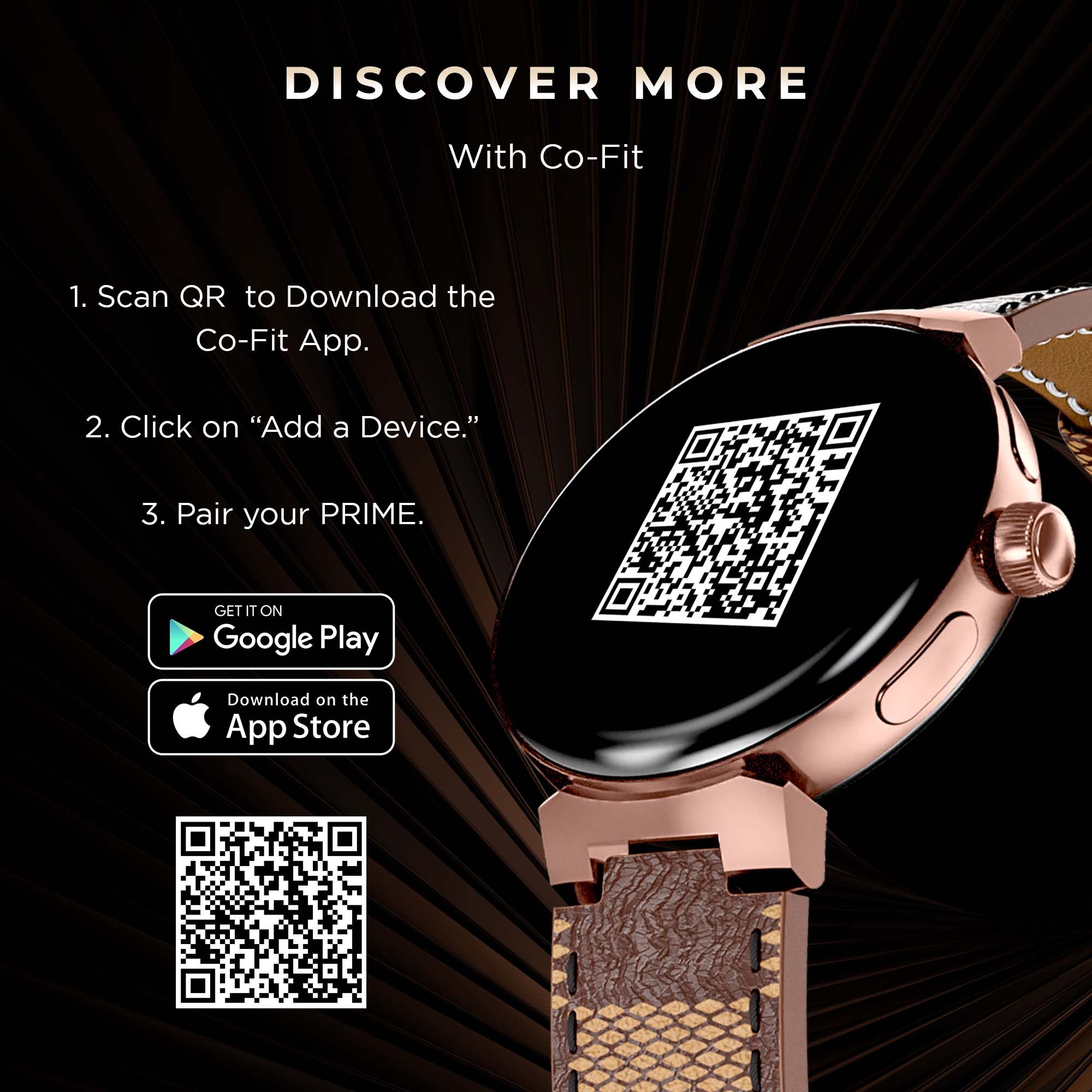 GIZMORE Prime 1.45 Inch (3.6 cm) Amoled Display BT Calling Smartwatch