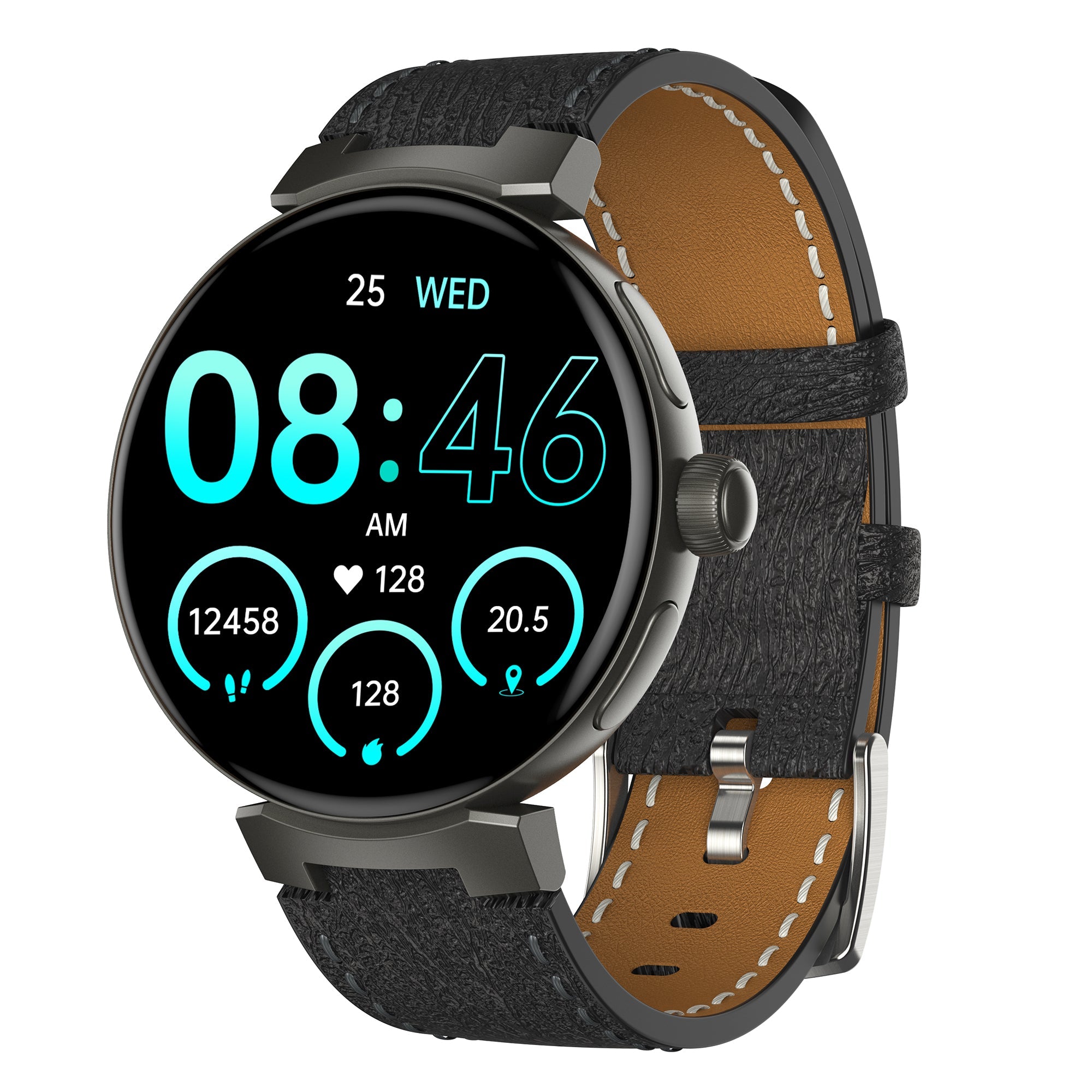 GIZMORE Prime 1.45 Inch (3.6 cm) Amoled Display BT Calling Smartwatch
