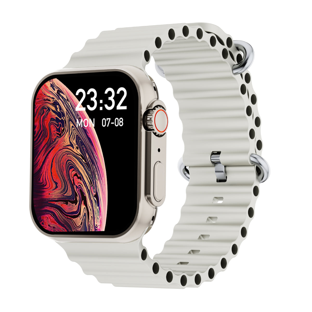 GIZMORE Vogue 1.95 inch (4.85cm) Always-On Display BT Calling Smartwatch