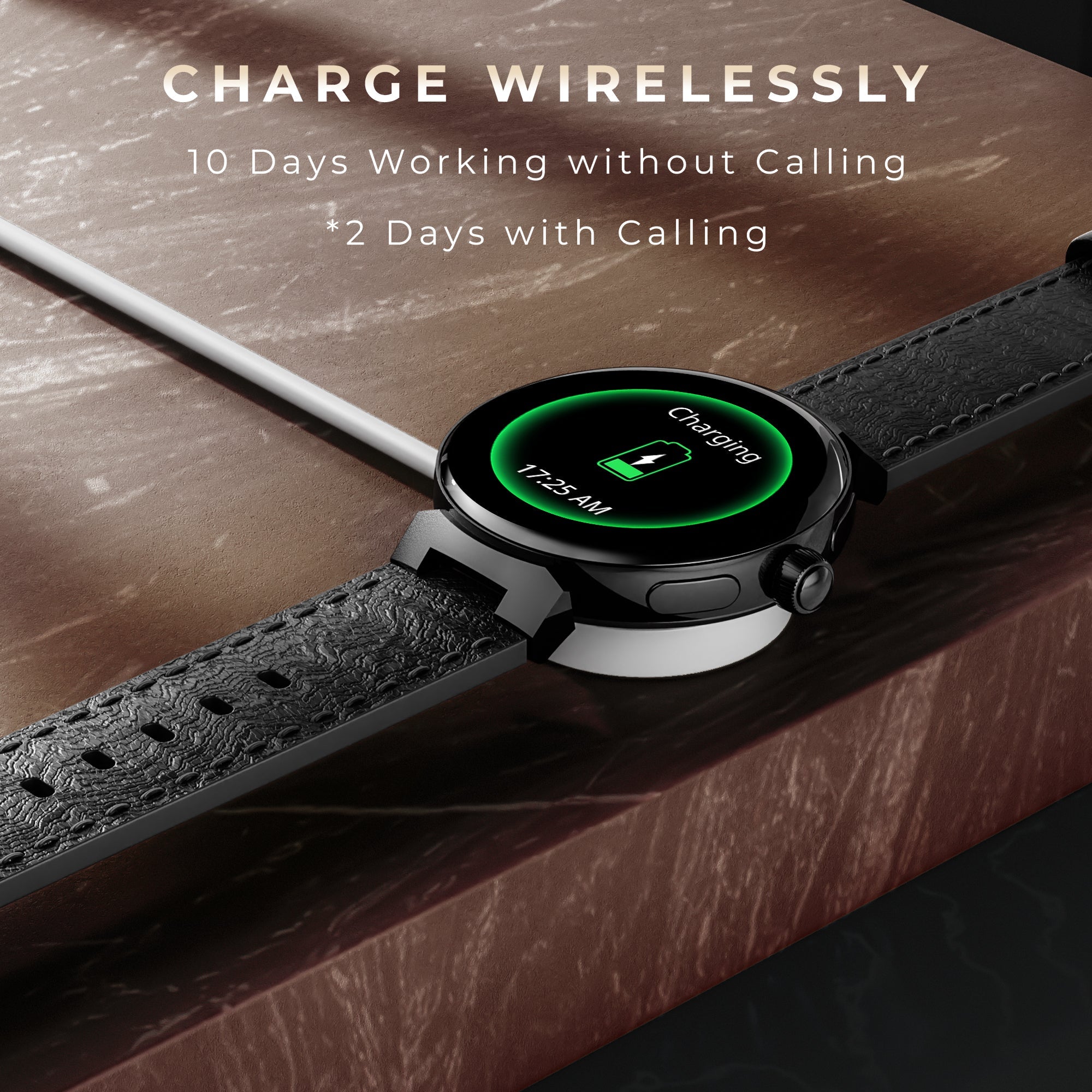 GIZMORE Prime 1.45 Inch (3.6 cm) Amoled Display BT Calling Smartwatch