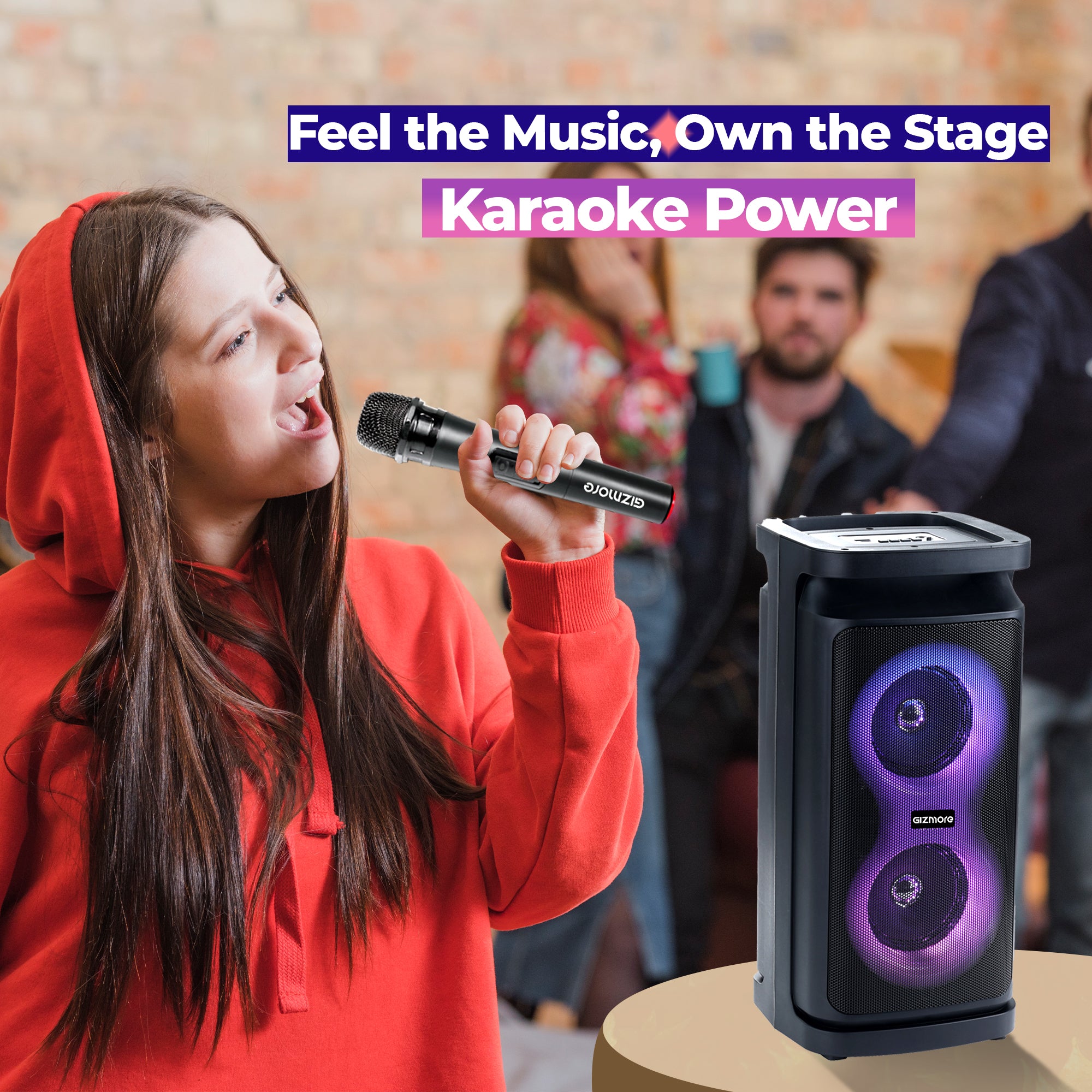 GIZMORE 40W Thunder ATOM Party Speaker