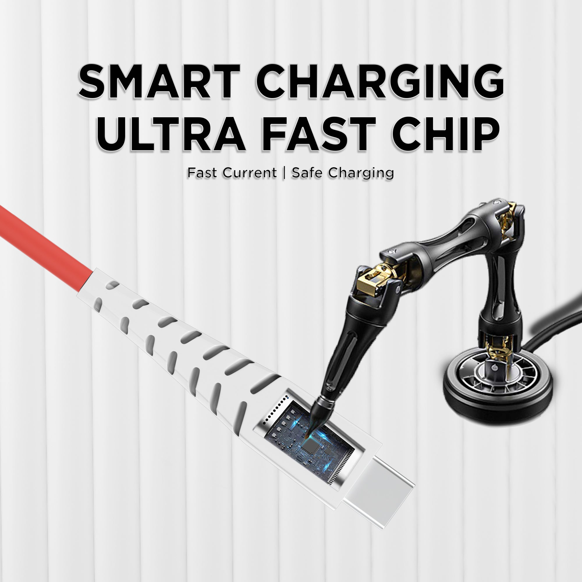 GIZMORE WDC155 Type C 65W Fast Charging Cable