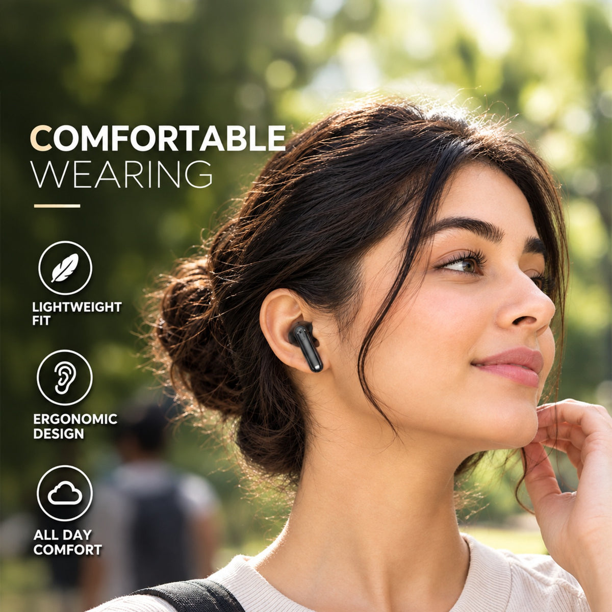 GIZMORE GIZBUD 870 MiniPod Wireless Earbuds with 13mm Driver, Touch Controls