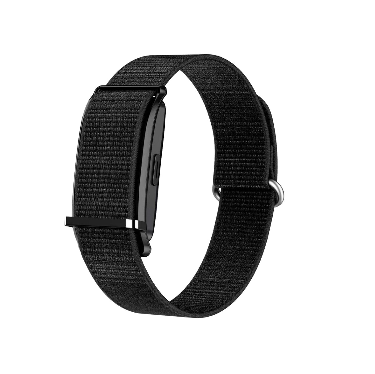 Gizmore Pulse Y Fitness band , 60-Day Battery, Zinc Alloy Casing, 3 ATM Water Resistance, 100+ Sports Modes, HRV & Stress Tracking, Call/Message Alerts Black