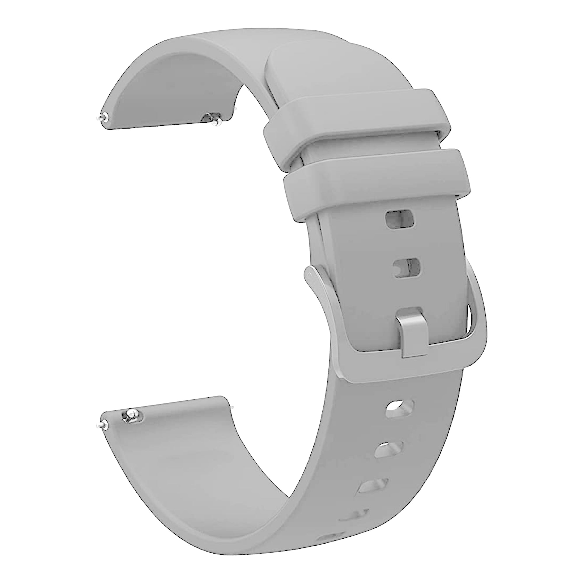 GIZMORE 22MM Silicone Strap Compatible with Multiple Watches | Soft Silicone | Quick Release Pin Spring Bars for Your Wrist