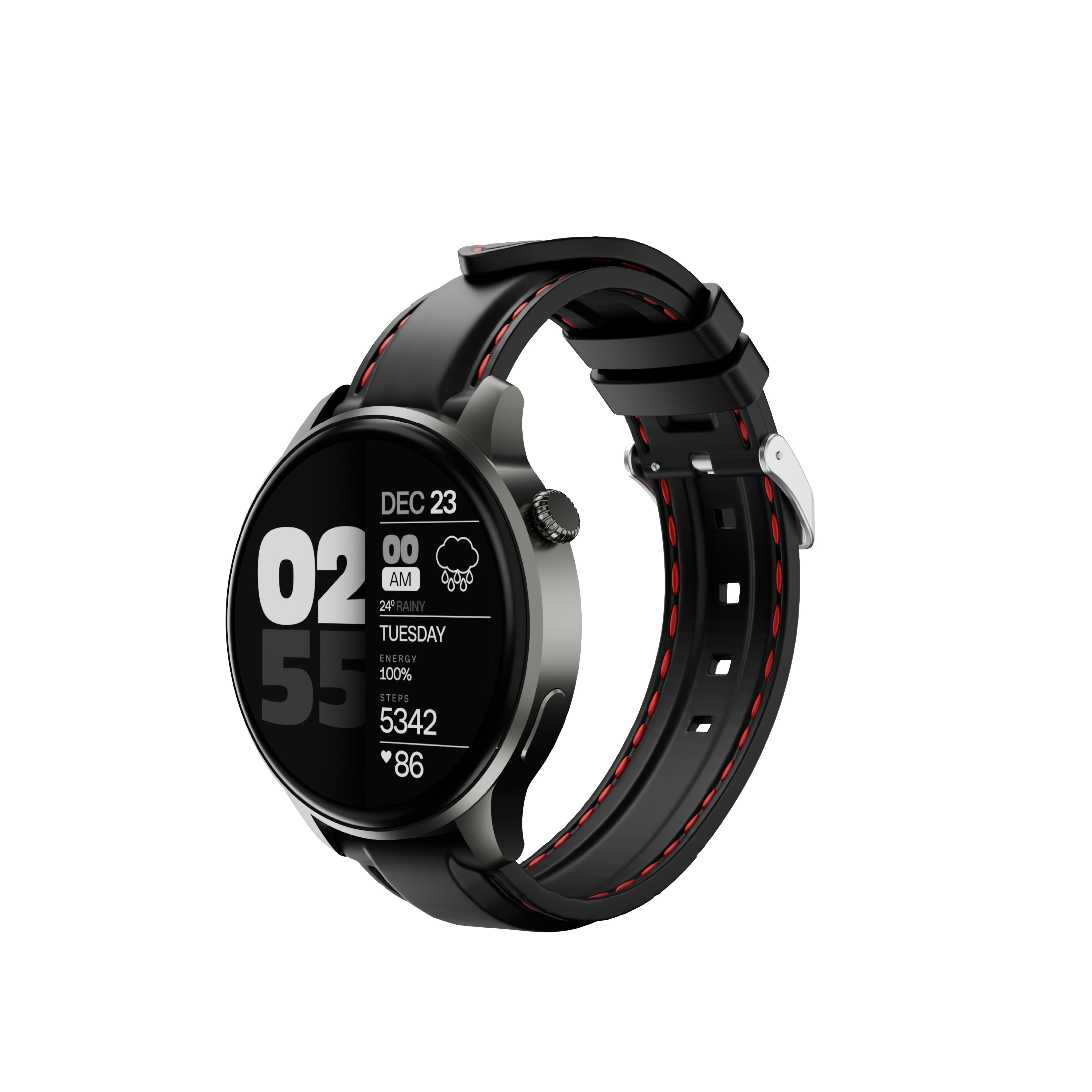 GIZFIT 985 ORBIT X Smartwatch | 1.5” Display | Sporty Metal Design | Rotating Crown | Advanced Bluetooth Calling | Multi-Sports Modes | 5 Days* working time