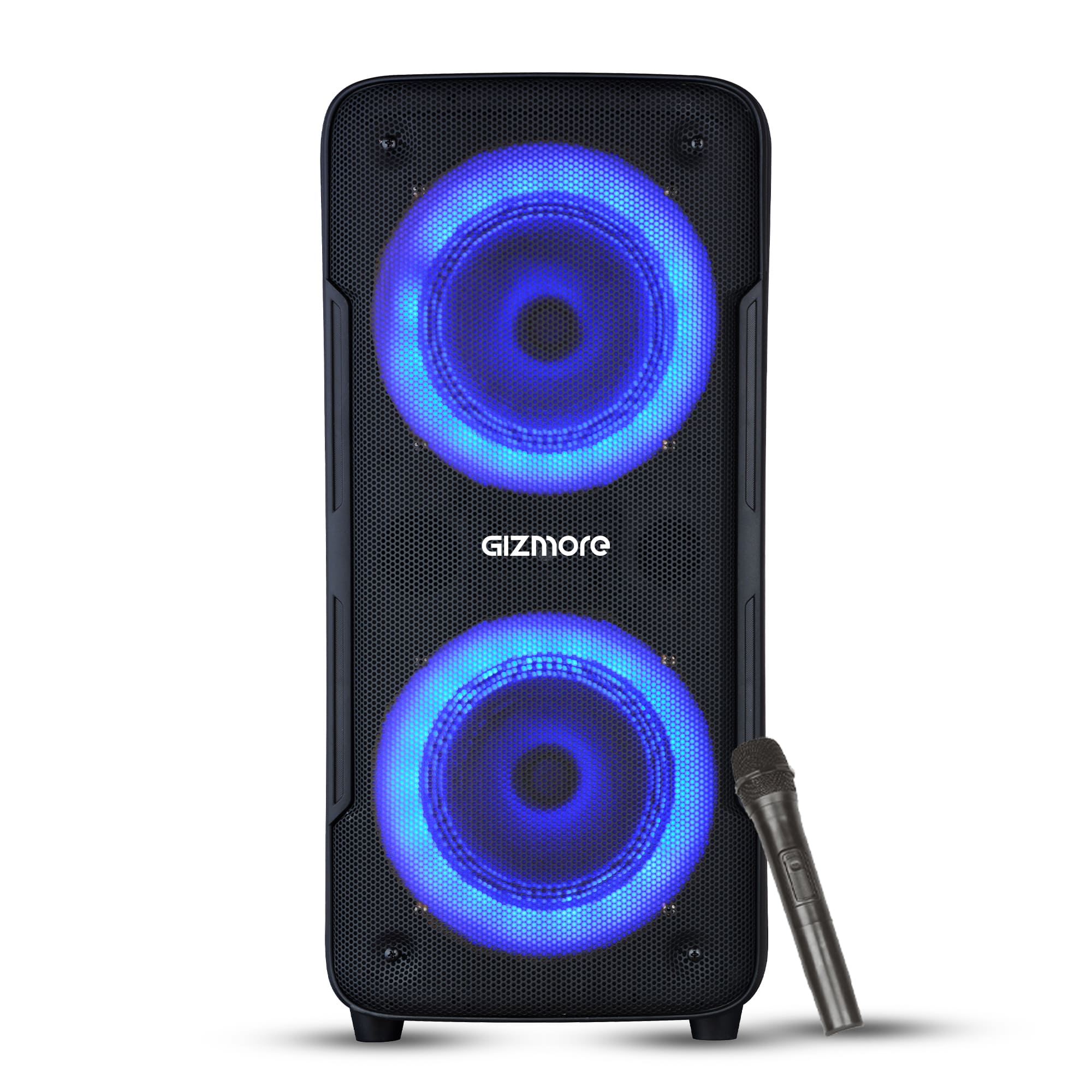 Gizmore 40Watt Wheelz T4000 Portable Party Speaker with Wireless Mic and TWS function