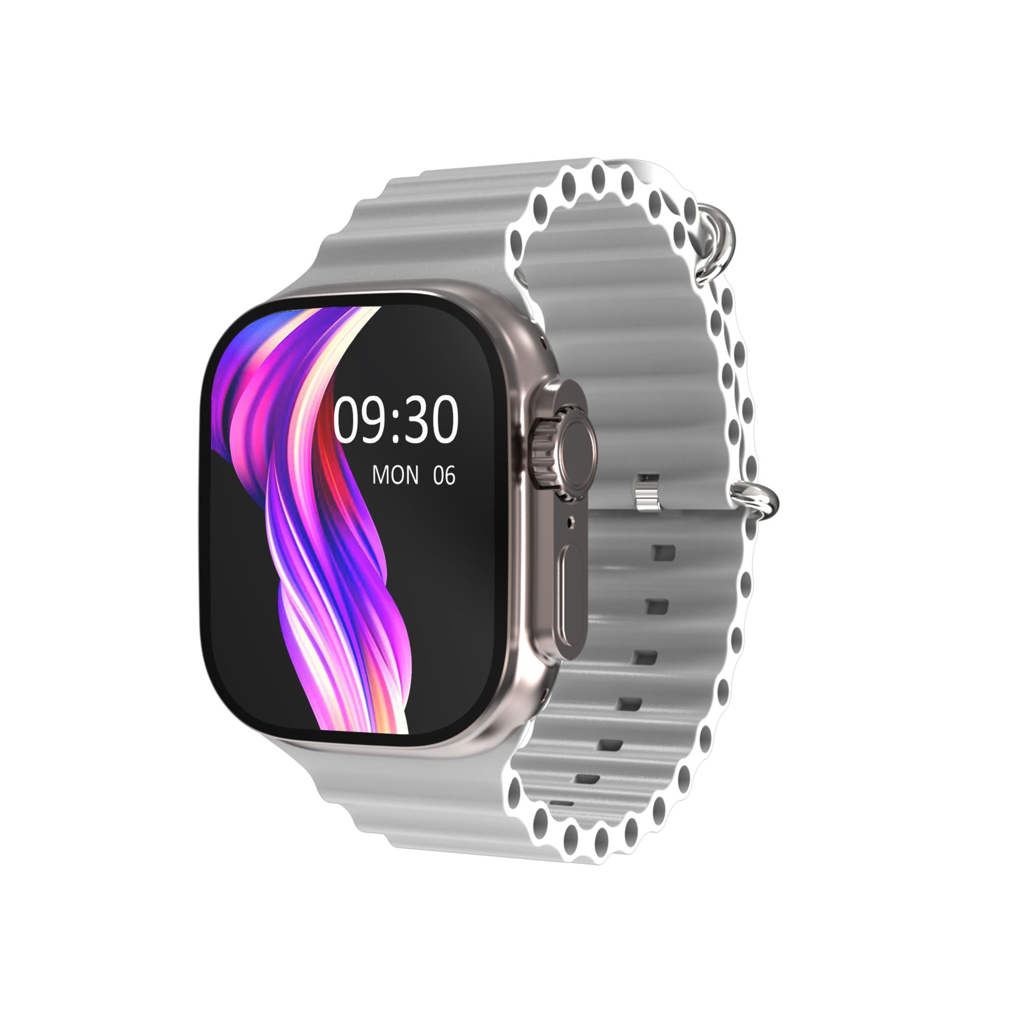 Gizmore CRAZE 2.01inch (5.1cm) Always-On Edge to Edge Display BT Calling Smartwatch