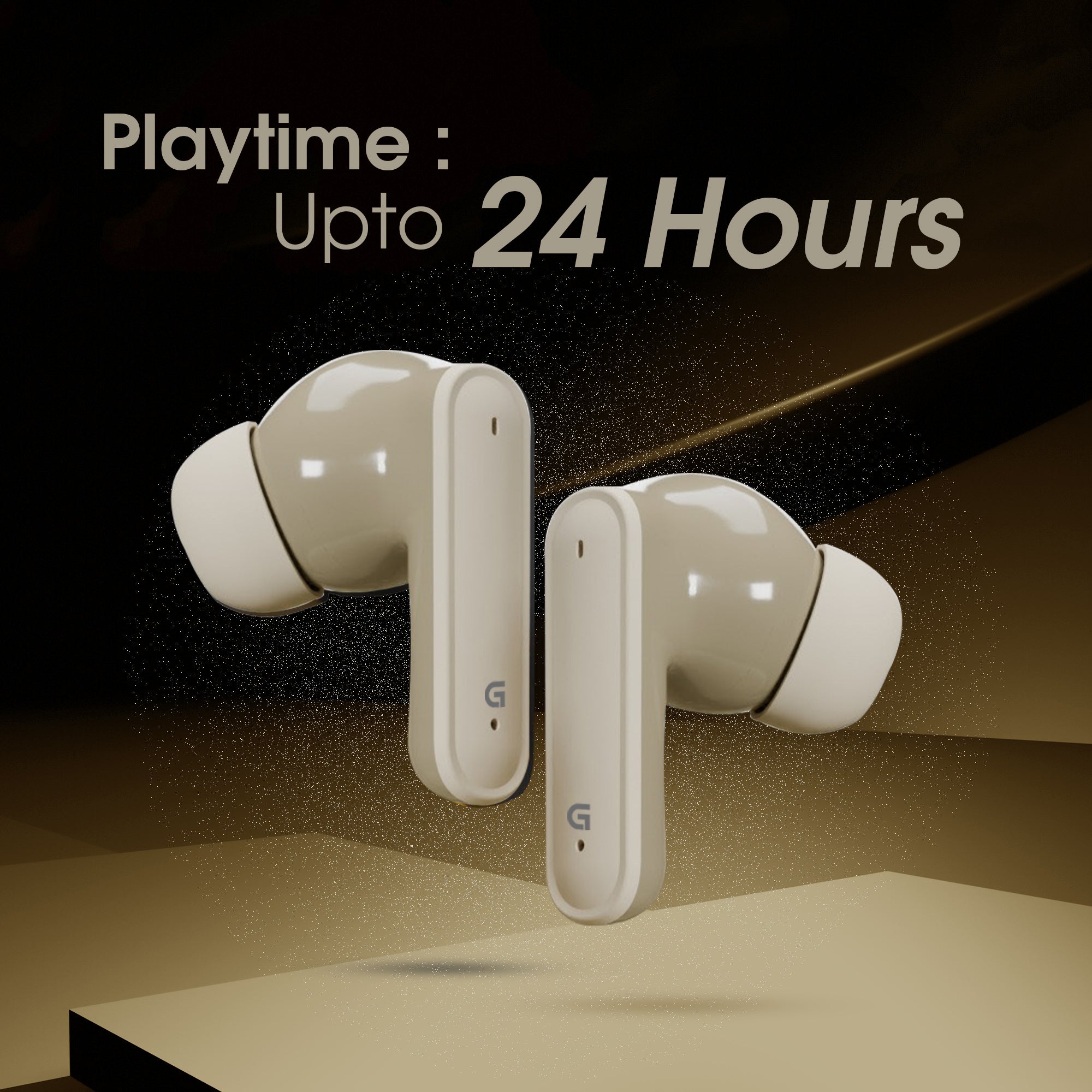 GIZMORE GIZPOD 865 In-Ear TWS with Up to 24Hrs Playtime