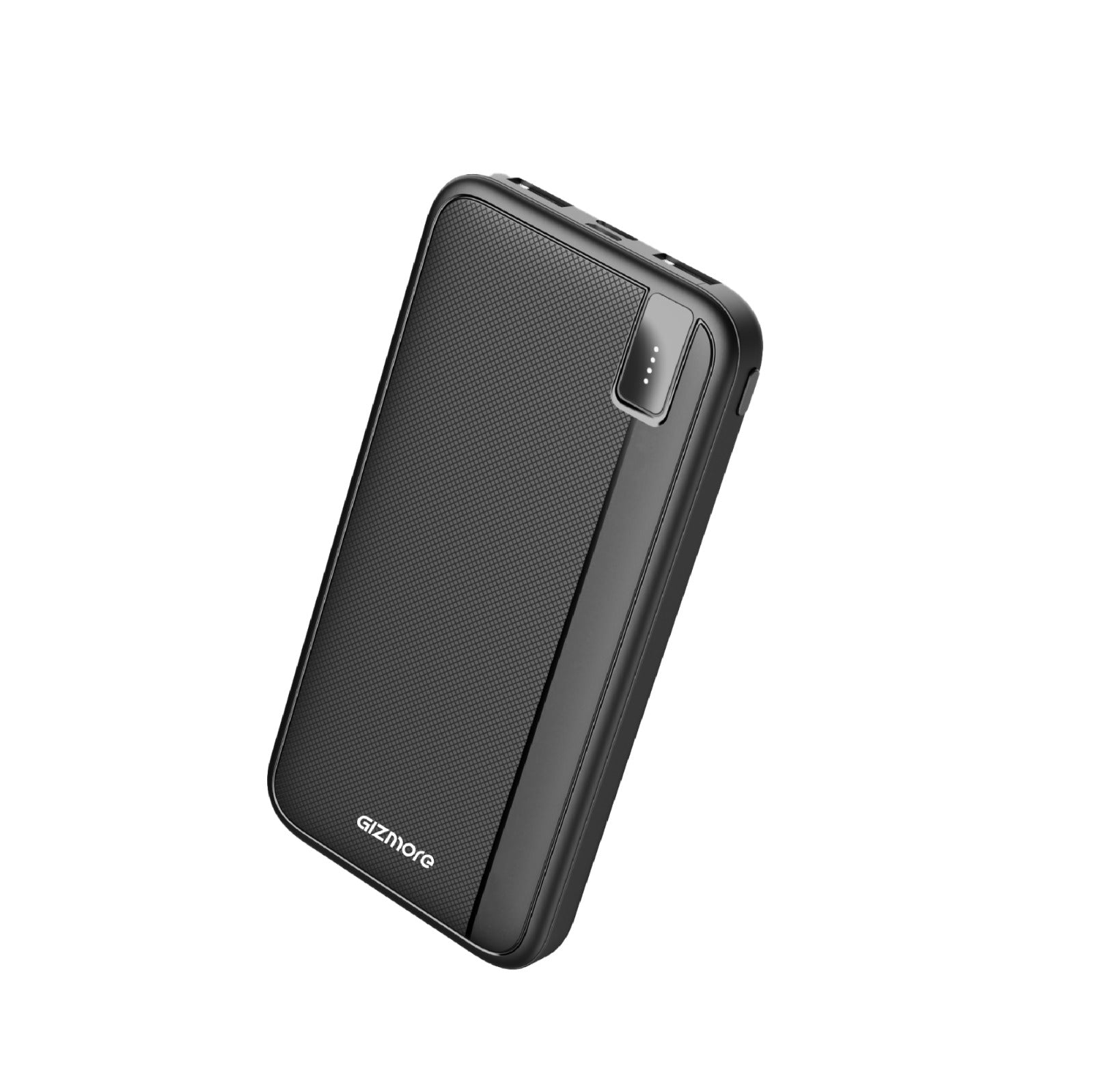 GIZ PD10K42 Ultra-Fast Power Bank 10000mAh, 22.5W Super Slim Portable Charger, Type-C & Micro USB Input, LED Indicator, Lightweight Powerbank for Android & iPhone