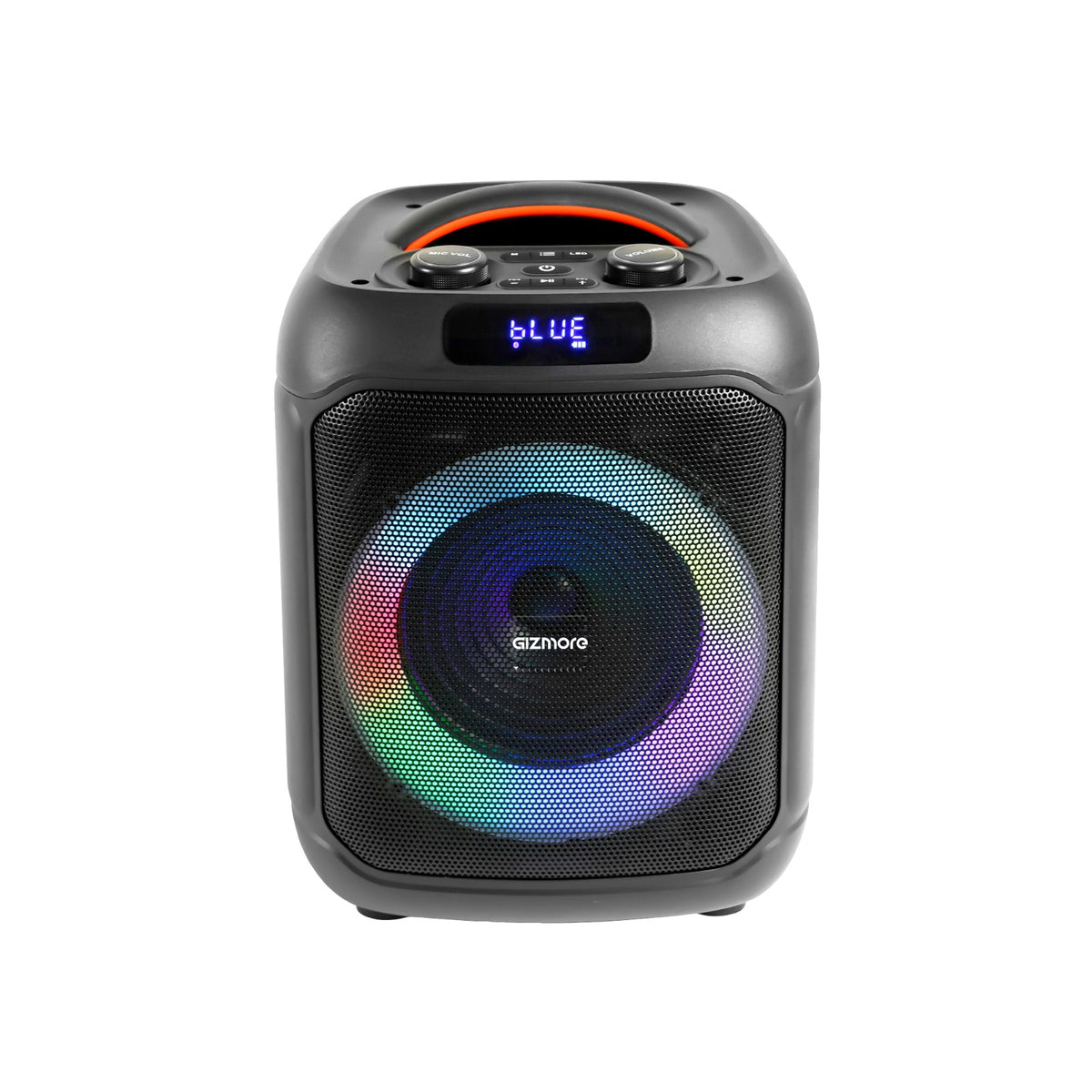 GIZMORE Thunder Bolt Neo 80W RMS Party Speaker with Wireless Mic