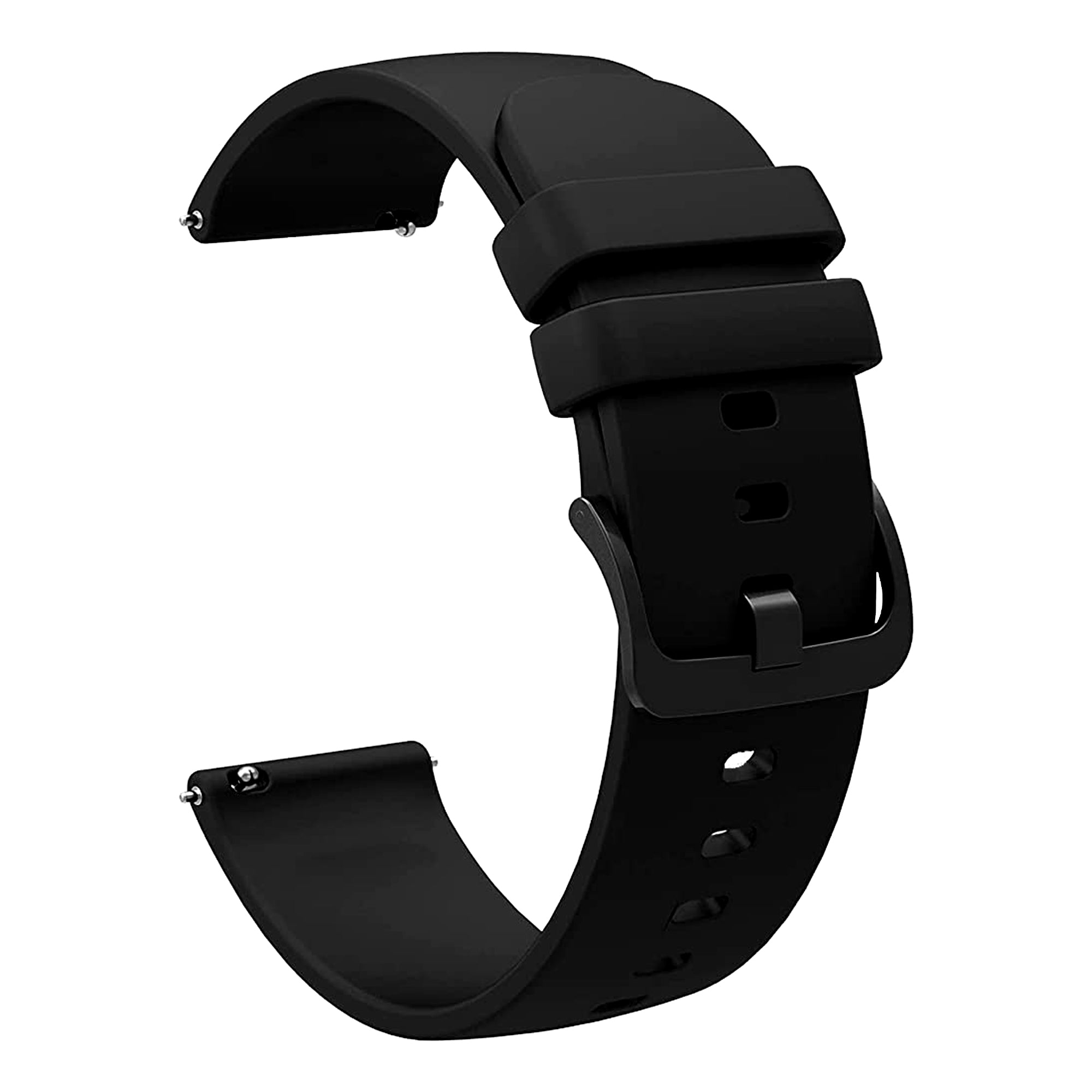 Invella 22mm Stainless Steel Bracelet Watch Strap (Black, 22MM) | Invella