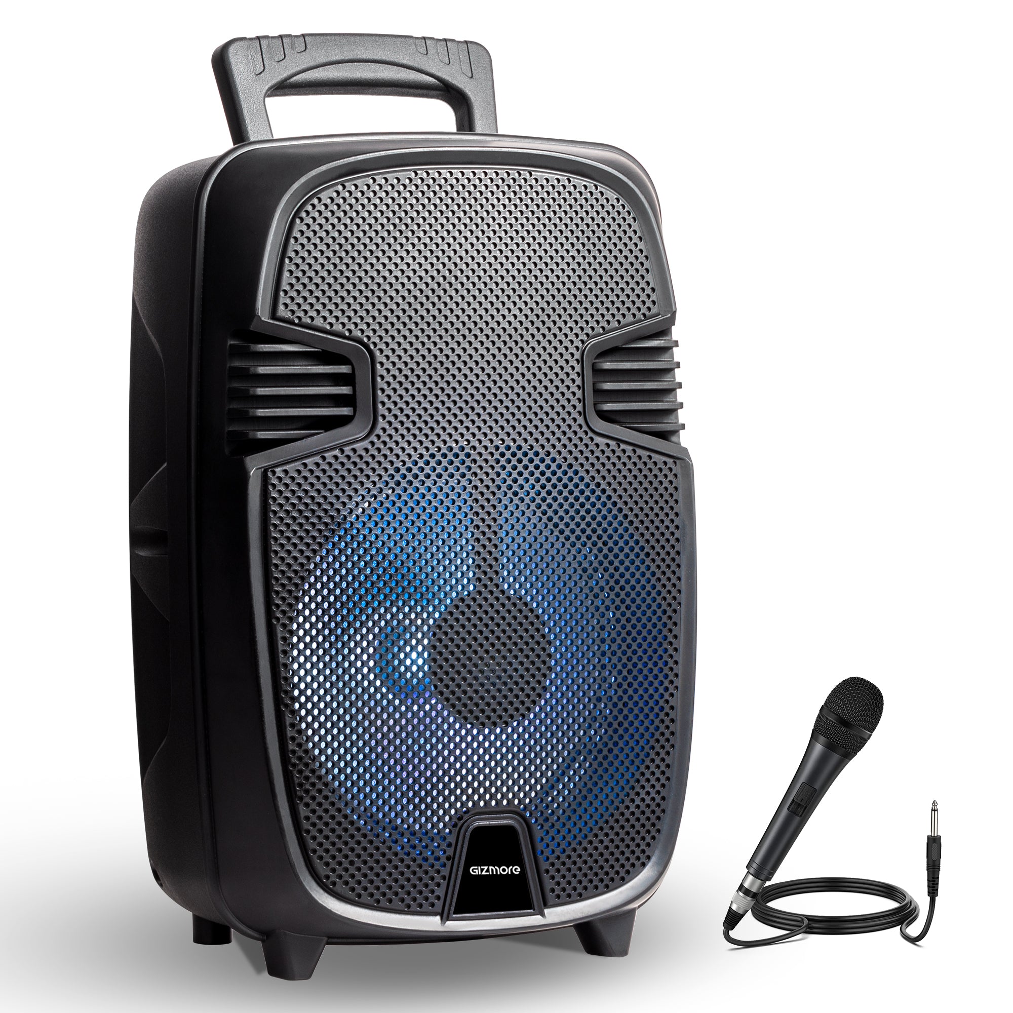 Gizmore Wheelz T1000 PRO Speaker 10 W Bluetooth Party Speaker  (Black, Stereo Channel)