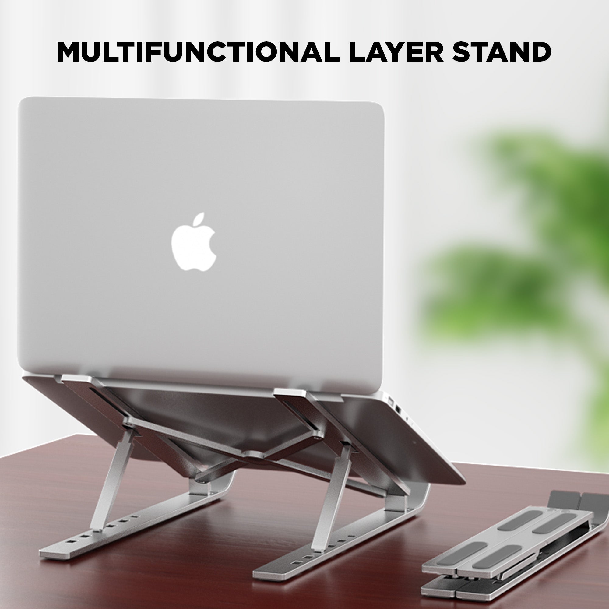 Gizmore Aluminium Adjustable Desk and Floor GIZ LS10 Laptop Stand