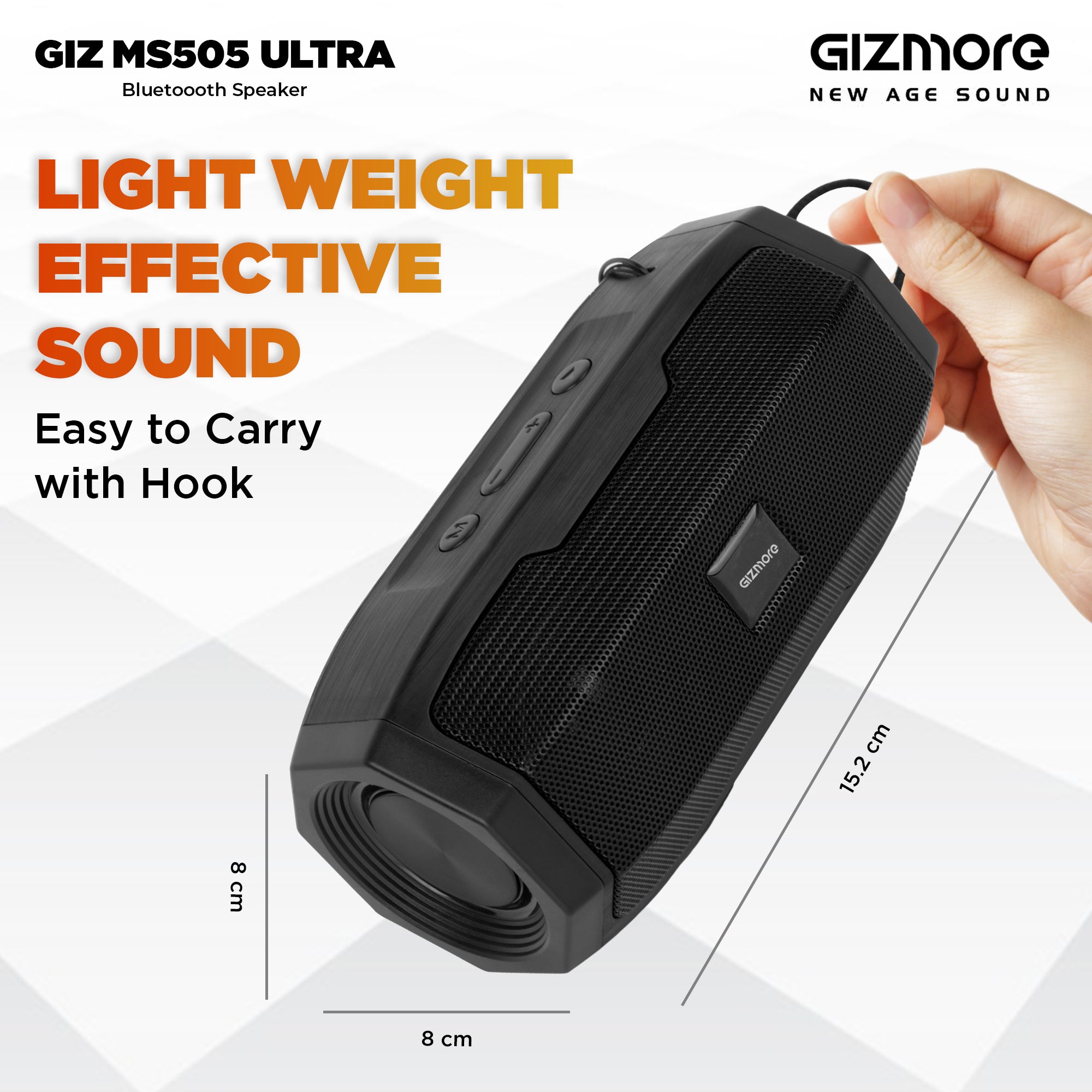Gizmore GIZ MS505 ULTRA 5 W Bluetooth Speaker